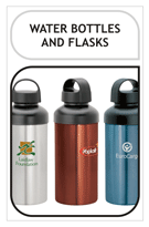Custom Printed Water Bottles and Flasks