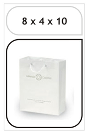 8 x 4 x 10 WHITE KRAFT EUROTOTES