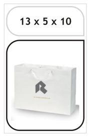 13 x 5 x 10 WHITE KRAFT EUROTOTES